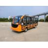 Buy cheap Orange Color Electric Sightseeing Bus With 72V Battery 14 Seater from wholesalers