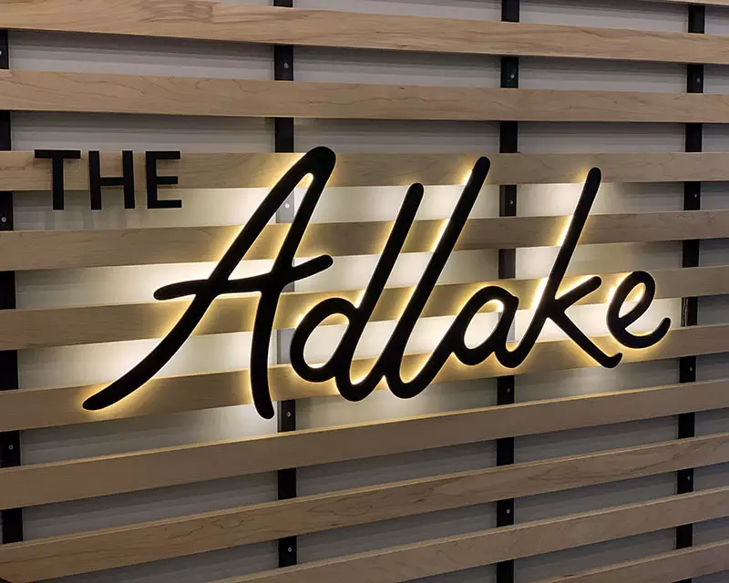 Customized Acrylic Logo New LED Light Box Creative Luminous Character 3D LED Sign