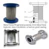 Buy cheap 3" Stainless Steel Braided Hose 1 2 Inch 3/8" 3 4" Flanged Bellows Expansion Joint Flexible Metal from wholesalers