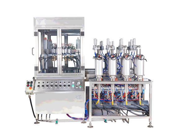 Buy cheap Digital Control Cosmetic Liquid Filling Machine AC380V 50HZ 1.1KW from wholesalers