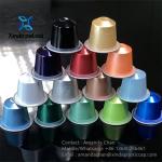 Aluminum Empty Capsules With Aluminum Nespresso Coffee Cup Sealing Machine