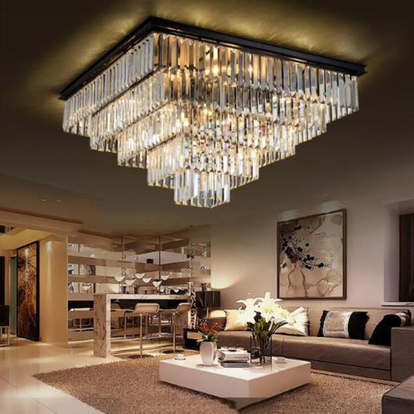 Buy cheap Modern Vintage Crystal Ceiling Light Flush Mounted Crystal Ceiling Light(WH-CA-94) from wholesalers