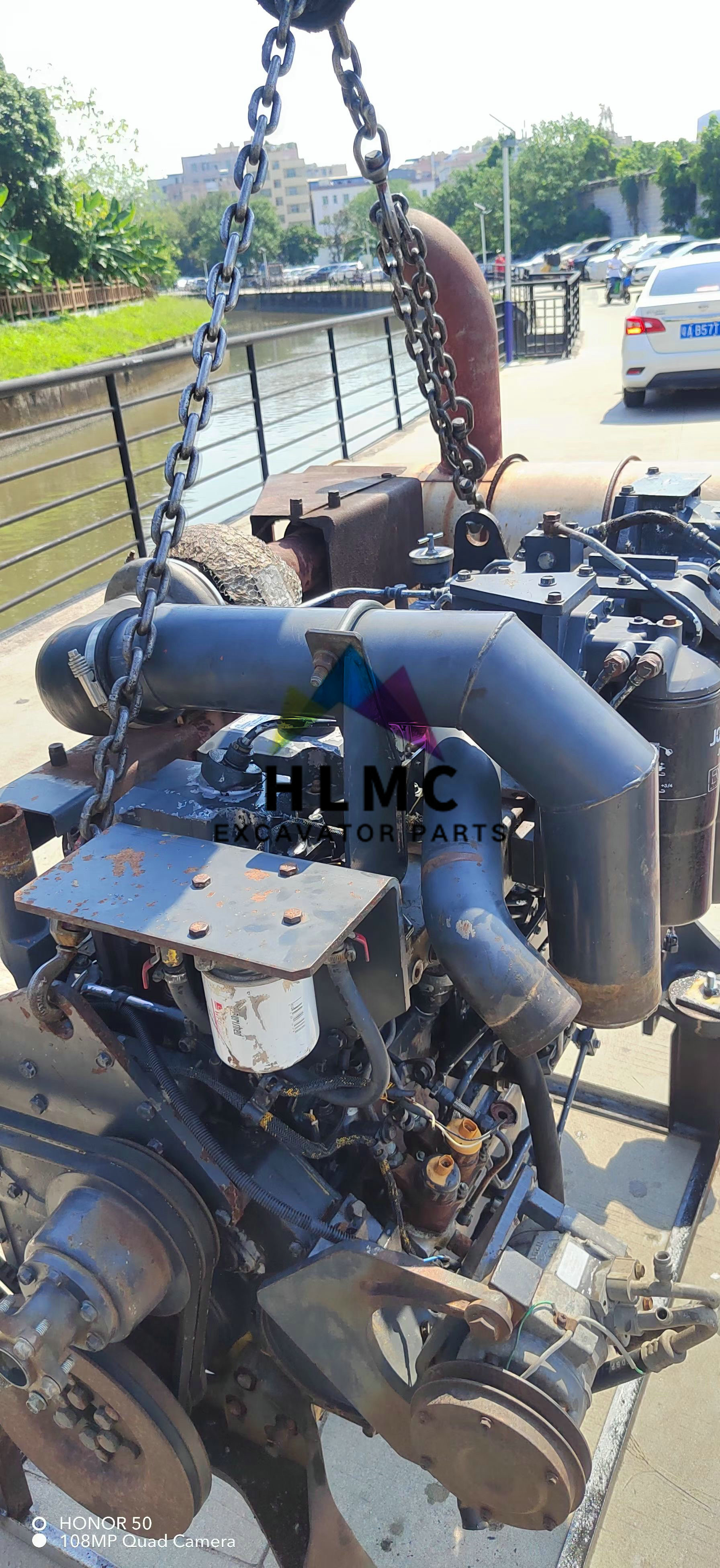 SAA6D125E-3 6D125-3 Complete Direct Injection Engine Assy PC400-7 PC450-7 Excavator