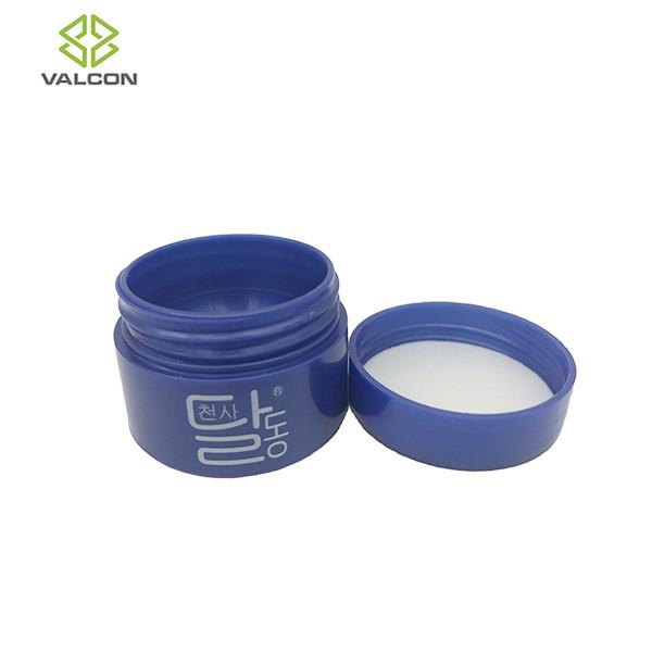 Buy cheap PE Material Cosmetic Cream Jar Blue Cap , Cream Jar Packaging 5 ML Capacity from wholesalers
