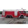 Buy cheap Red Painting 6×4 Drive Water Tower Fire Truck Welding Structure 20m Working Height from wholesalers