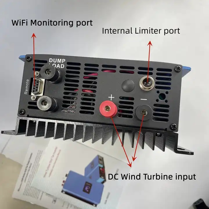 2Kw Hybrid Inverter Single Phase With Wind Hybrid Wind Solar Inverter On/Off Grid Wind Turbine Inverter 24V 48V