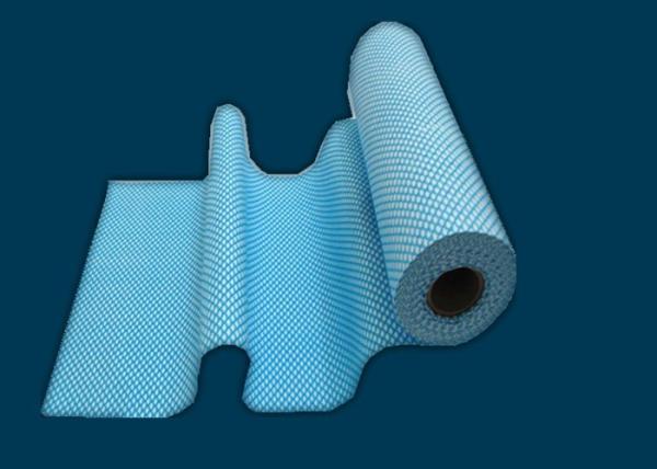 Buy cheap Easy Washing Industrial Wipes Non Woven Cleaning Cloths , Yellow / Orange from wholesalers