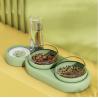 Buy cheap 500ml Plastic Automatic Pet Feeder Bowl Raised Stand Double Bowl Pet Feeder from wholesalers