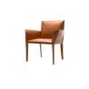 Buy cheap 413 Cab Tanned Saddle Leather Chair For Dining Multi Color Optional from wholesalers