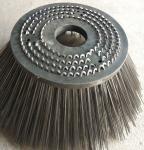400*100mm Steel Wire Rotary Side Brush For Johnston Sweeper Steel Wire Gutter