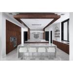 Durable Metal Modular Stainless Steel Kitchen Cabinet Lacquer Painting