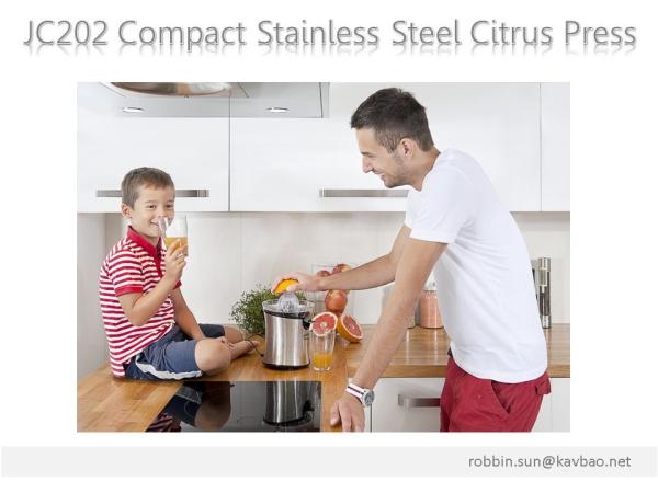 Buy cheap JC202 Compact Stainless Steel Citrus Press Lemon Squeezer from wholesalers