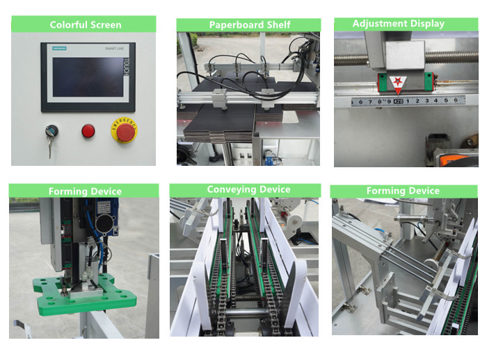 Tray Erecting Aircraft Fully Automatic Box Packing Machine Carton Folding Machine