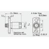 Buy cheap SSMP Female Gold Plated 2-hole Flange RF Connector for CXN3506/MF108A Cable from wholesalers