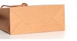 Transparent packaging standard paper Bags/Customized brown kraft paper bag for