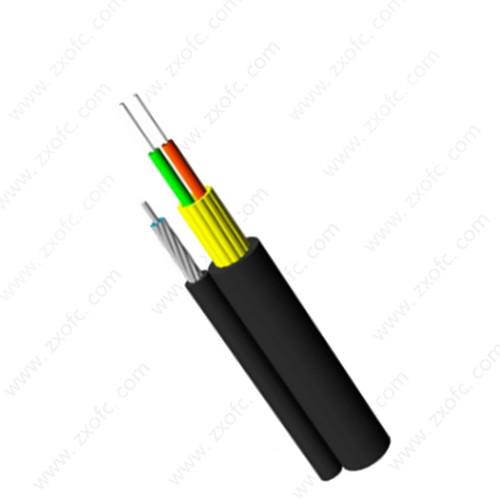 Buy cheap 1 2 Core Ftth Drop Cable / Self Supporting Fiber Optic Cable GJYFJCH Low Smoke from wholesalers