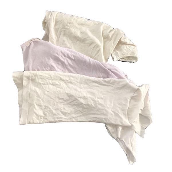 Buy cheap 95% Cotton Light White T Shirt Rags For Painting Cleaning Industrial Wiping Rags from wholesalers