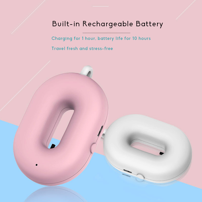 UV Portable Mini Air Purifier Necklace 5V FCC Personal Ionizer