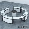 Buy cheap Custom 1500X550X960MM Jewellery Shop Display Counters from wholesalers