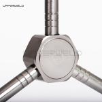 1kg Outdoor Camping Stove Head Converter Self-Closing Aluminum Alloy Adapter