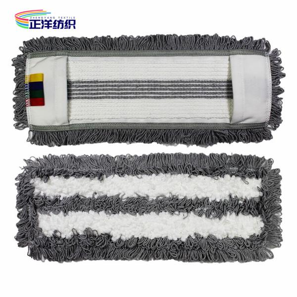Buy cheap 6.5"X18" Floor Dust Cleaning Mop Polyester Cotton 500gsm Pocket Mop from wholesalers