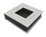 CMYK 800gsm Flap Gift Box With Ribbon Closure