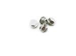 black Cnc Lathe Turning Parts hex nuts 7x14mm Electrophoresis Treatment