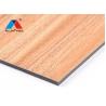 Buy cheap Wood Look PE Aluminum Composite Panel For Bathroom / Kitchen / Balcony from wholesalers