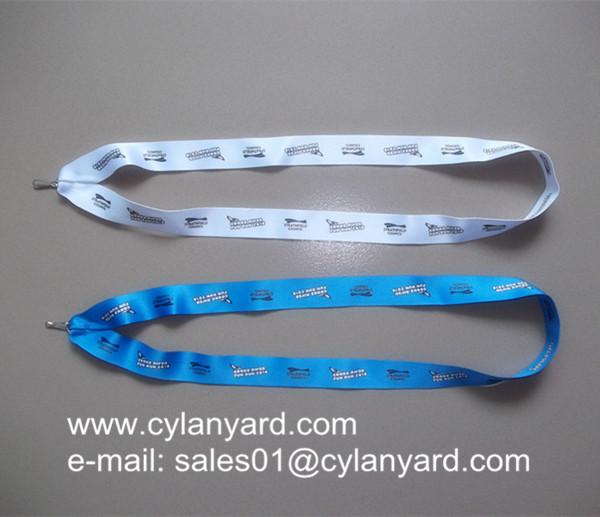 Buy cheap V shape sublimation ribbon for medal, V sublimated lanyard to medals from wholesalers