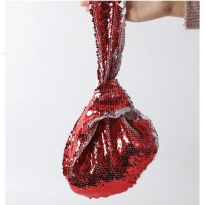 Buy cheap DIY LOGO Custom Sparkle Sublimation Sequin Tote Bag Cosmetic from wholesalers