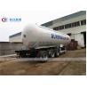 Buy cheap FUWA Axle 25T 54000L LPG Tanker Trailer With Sun Shelter from wholesalers
