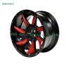 Buy cheap Red Golf Cart Rims MJFX Directional Red Inserts For 12x7 Blackhawk Wheel from wholesalers