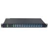 Buy cheap 1U 19 Inch MUX DEMUX CWDM Dual / Single Fiber 1270~1610nm Rack Mount 4/8/16/18 CH from wholesalers