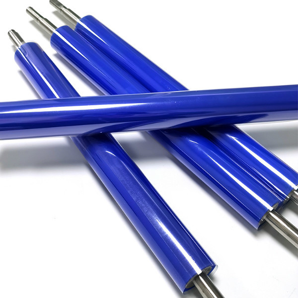 Blue Reusable Silicone Cleanroom Tacky Roller For SMT Machine