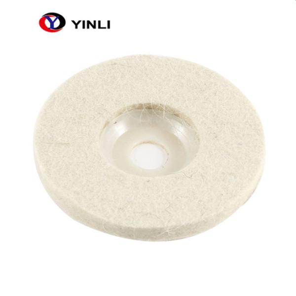 Buy cheap 12mm Thickness Abrasive Wool Felt Wheel For Metal Non-Metal from wholesalers