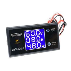 Buy cheap Lcd Digital Panel Meters Voltmeter Ammeter Dc 50v 5a 100v 10a Voltage Current Power Meter from wholesalers