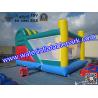 Buy cheap ODM Outdoor Inflatable Sport Games , PVC Inflatable House Bounce With Slide from wholesalers