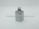 thick and strong powder coating gel polish bottle UV metallic silver color