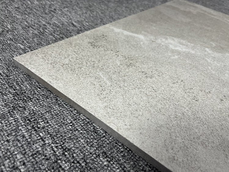 1200x600 Textured Wall Tiles Living Room Wear Resistant Semi Matt Gray Wabi Sabi Rustic
