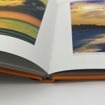 Sewn Stitching / Perfect Binding Landscape Art Books 4 Colors 305mm X 229mm