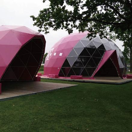 Buy cheap OEM ODM Chinese Manufacturer Privately Customizes PVC Glamping Dome Tent Outdoor from wholesalers