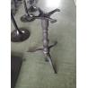 Buy cheap Cast Iron Outdoor Dining Table Legs Custom Dining Table Legs 28" / 41" Height from wholesalers