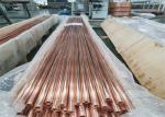 Air Conditioning Straight Copper Tube Semi Hard Annealing washed Surface