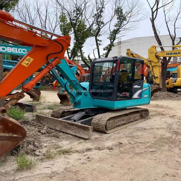 Kobelco SK200 Hydraulic crawler excavator Kobelco 60-8 second hand High quality