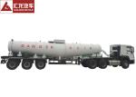 V Shape Chemical Transport Tanks Air Suspension Good Welding Seam