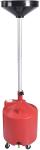 Polyethylene 18 Gallon Fluid Wheels Waste Oil Drainer