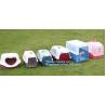 Buy cheap Outdoor Large Plastic Dog House For Large Breed Dog, Plastic Dog Transport House & Box & Cage, Fashion big dog apartment from wholesalers