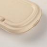 Buy cheap ISO Biodegradable Bagasse Fast Food Packaging Box 198*115*35mm from wholesalers