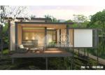 Buy cheap Reliable Modern Style Modular Homes , Aluminum Alloy Cover Contemporary Prefab from wholesalers