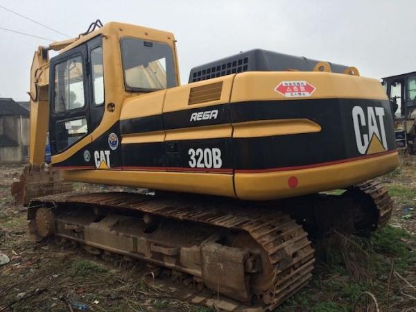 Buy cheap Used Caterpillar crawler excavator USA made CAT 320B 20 tonnage with 3066T engine from wholesalers
